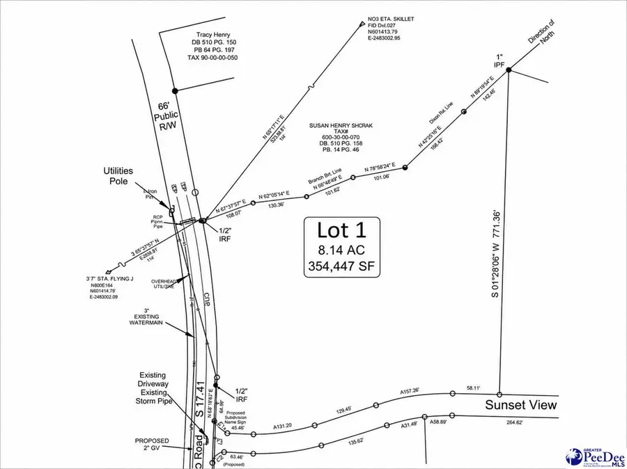 8.14 Acres off Dalcho Rd, Latta, SC 29565 - #3