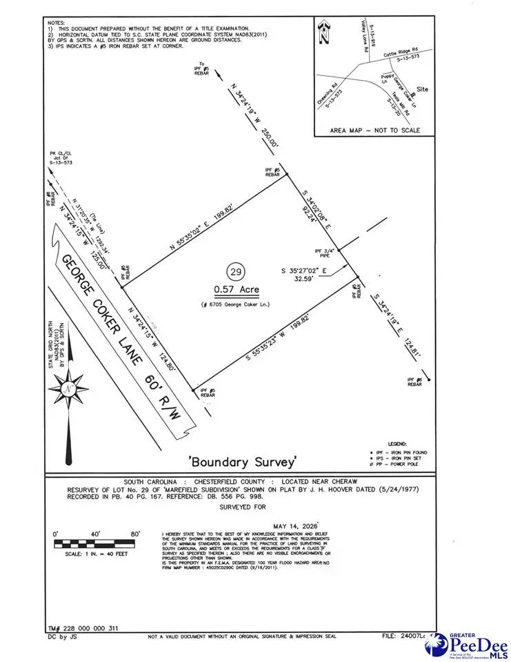 6705 George Coker Lane, Cheraw, SC 29520 - #2