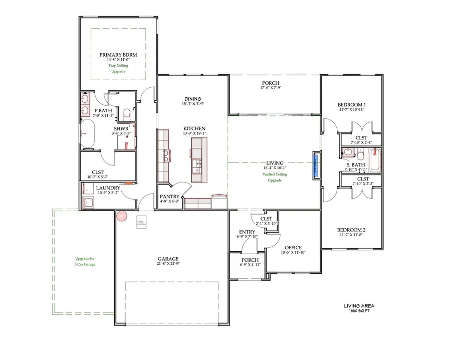 2063 Blessed Drive, Inman, SC 29349 - #2