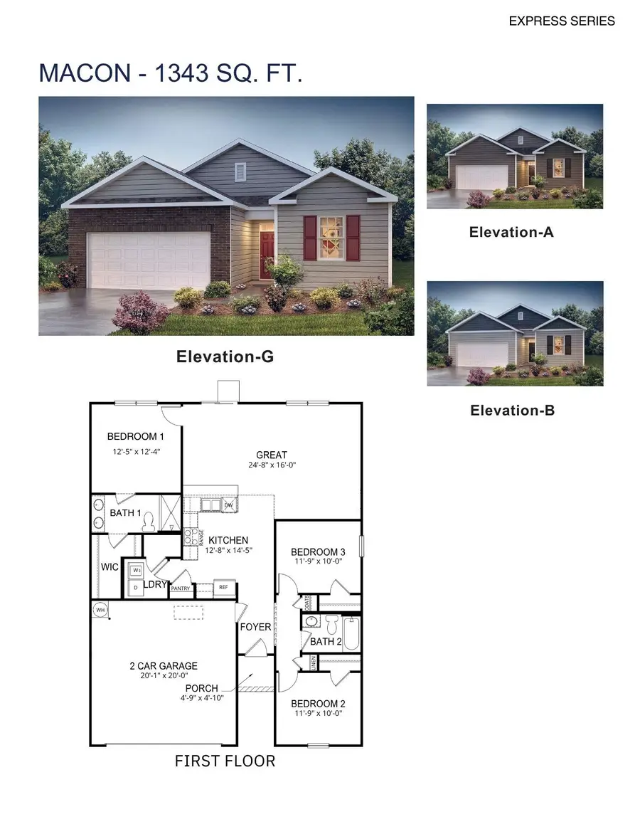 937 Kerwood Street, Wellford, SC 29385 - #2
