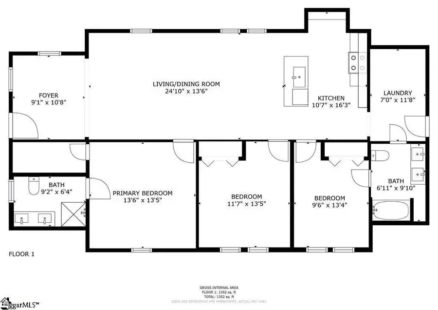1208 W Main Street, Laurens, SC 29360 - #2