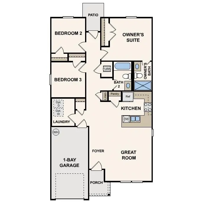 428 Mossy Walk Way, Spartanburg, SC 29303 - #2