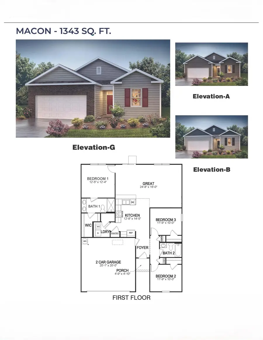 960 Kerwood Street, Wellford, SC 29385 - #2