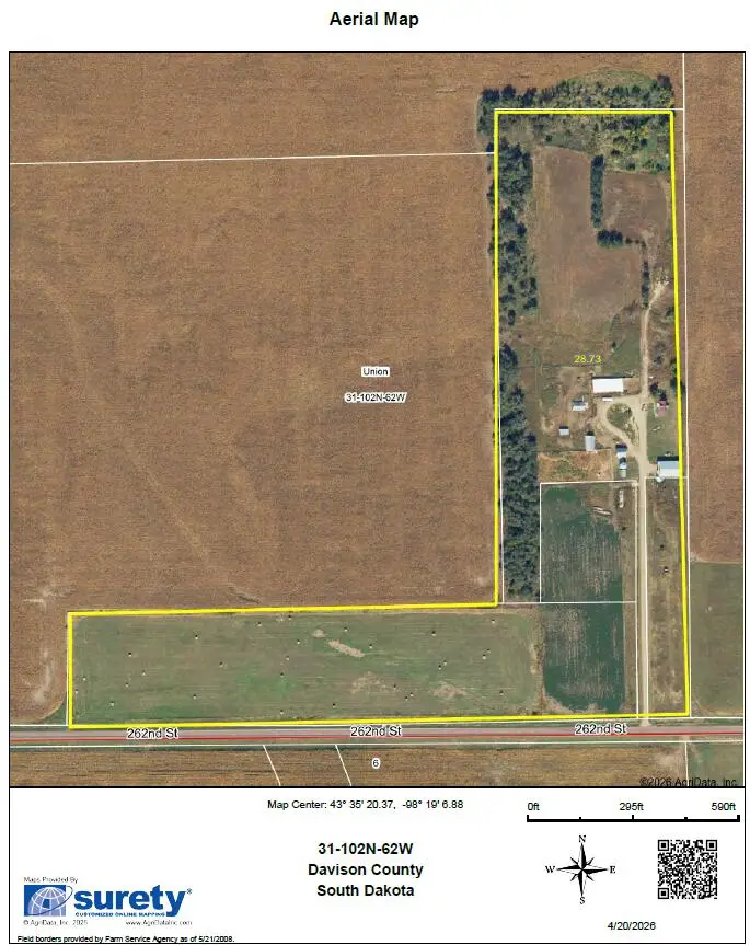 39446 262nd St, Mount Vernon, SD 57363 - #2