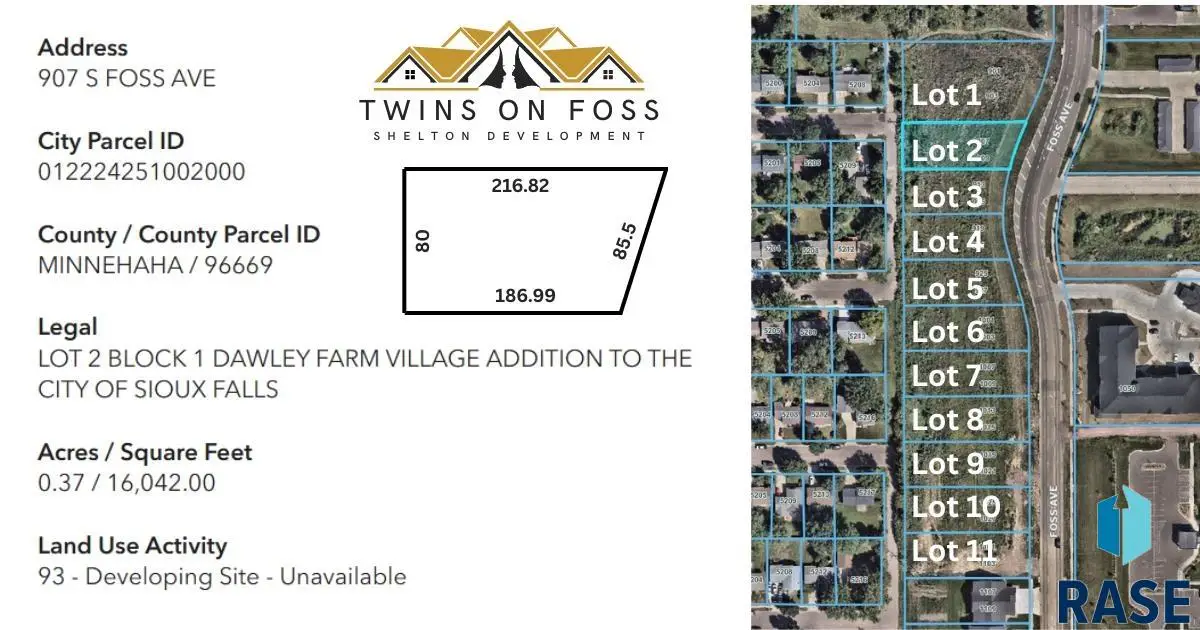907 S Foss Ave, Sioux Falls, SD 57110 - #1