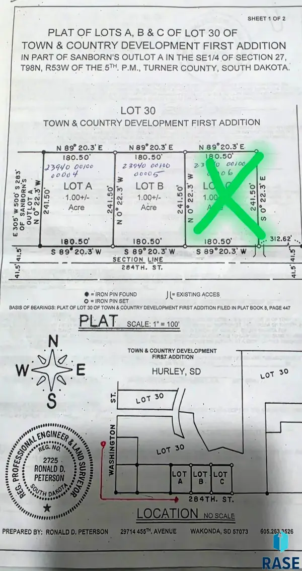 Tbd, Hurley, SD 57036