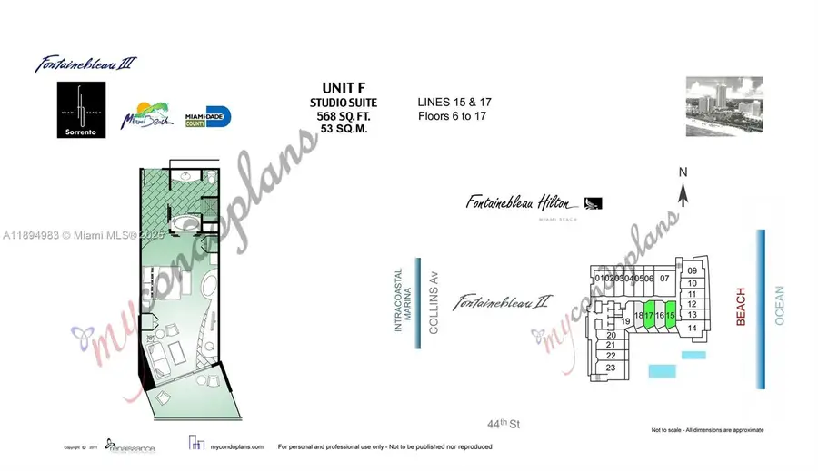 4391 Collins Ave #1717, Miami Beach, FL 33140 - Image #2