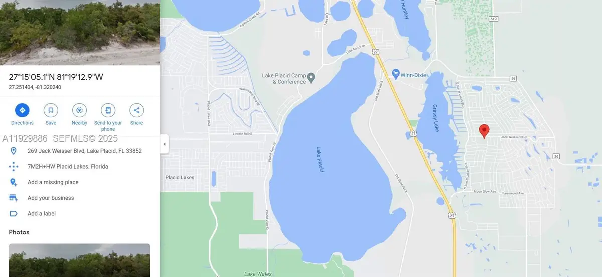 269 Jack Weisser Blvd, Lake Placid, FL 33852 - #1