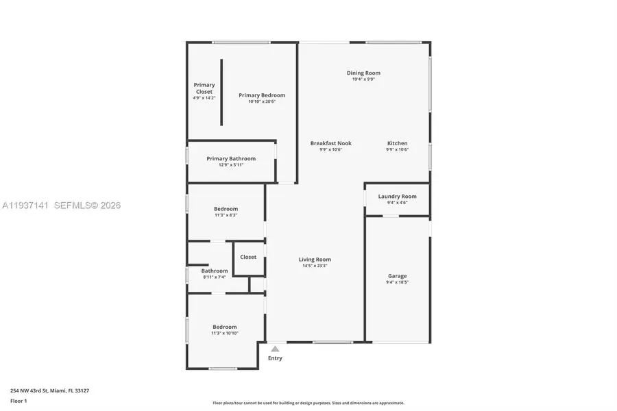 254 NW 43rd St, Miami, FL 33127 - #3