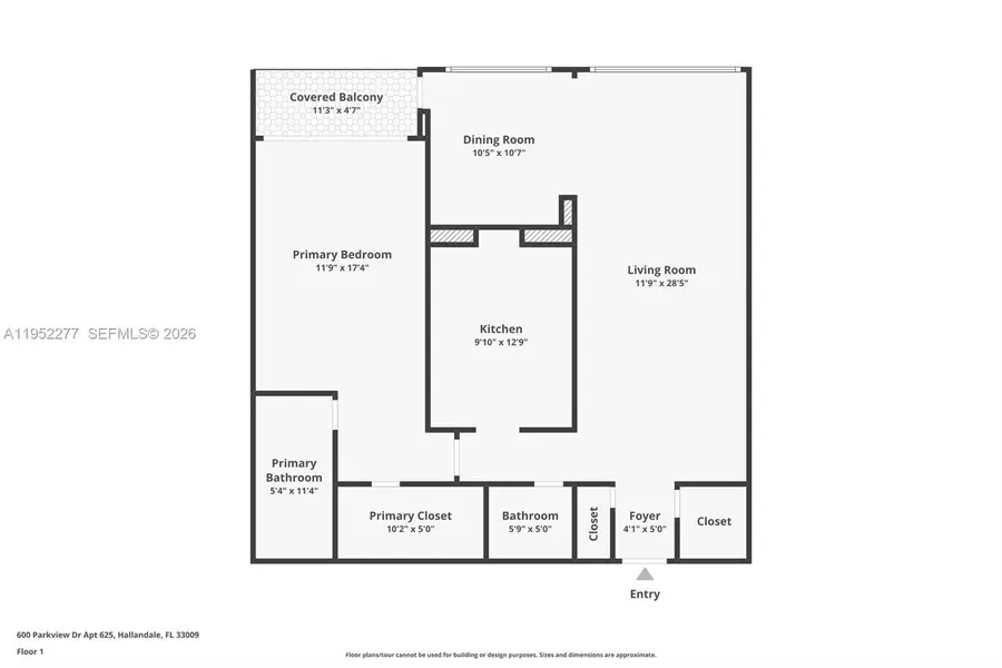 600 Parkview Dr #601, Hallandale Beach, FL 33009 - Image #3