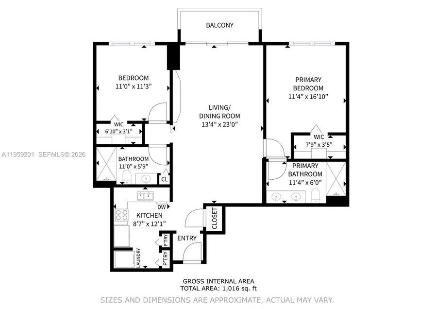 31 SE 5th St #2408, Miami, FL 33131 - #3