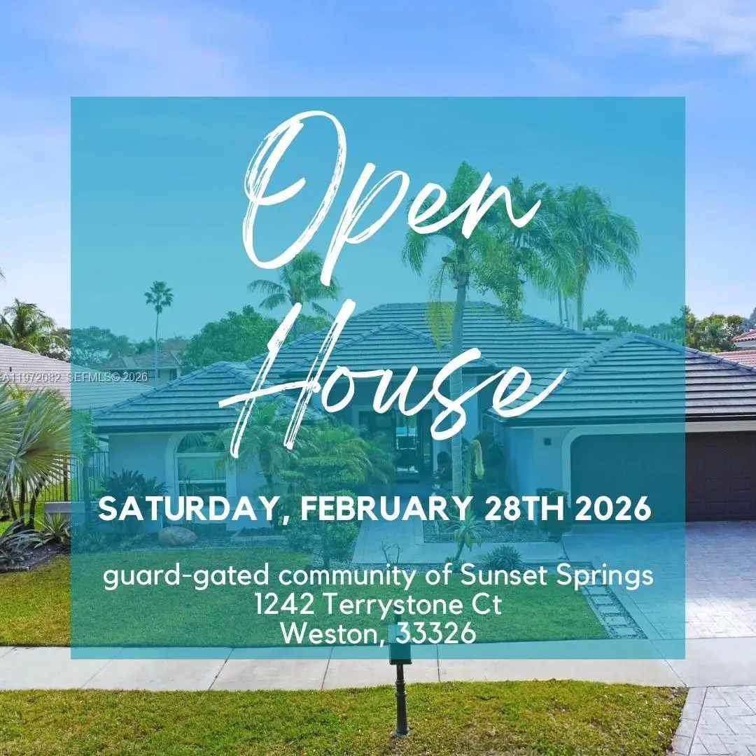 1242 Terrystone Ct, Weston, FL 33326 - #1