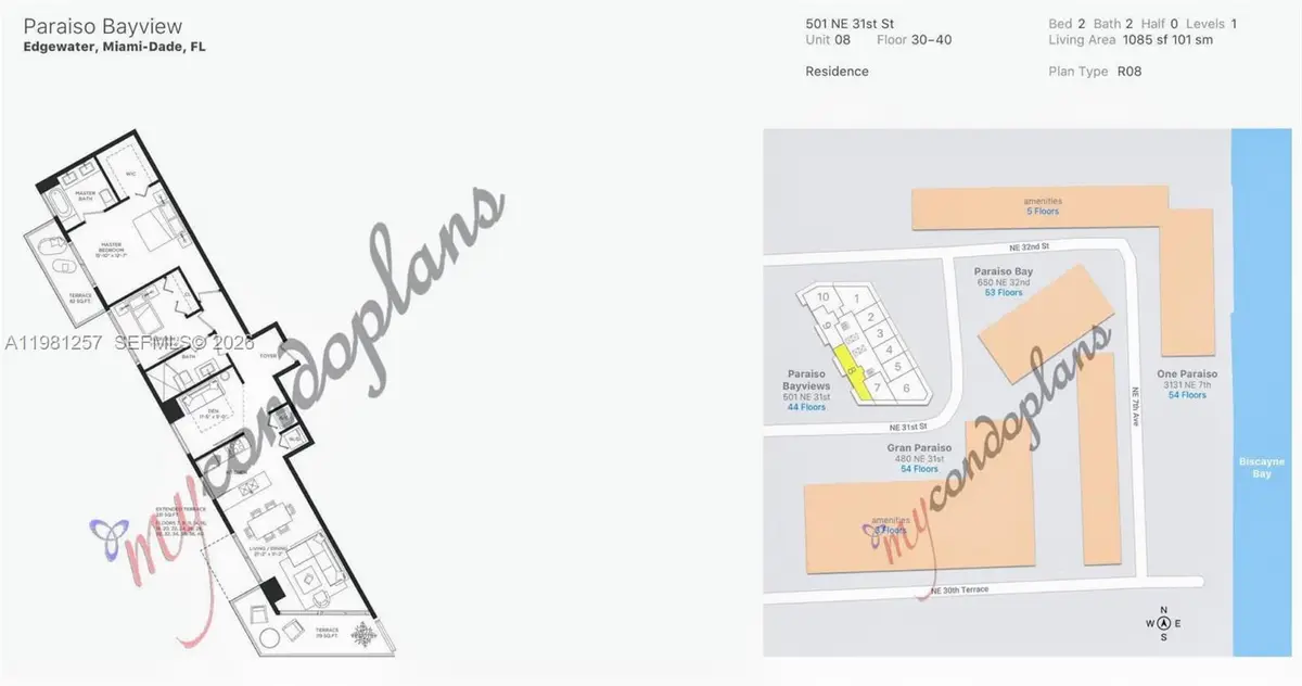 501 NE 31st St #3208, Miami, FL 33137 - #1