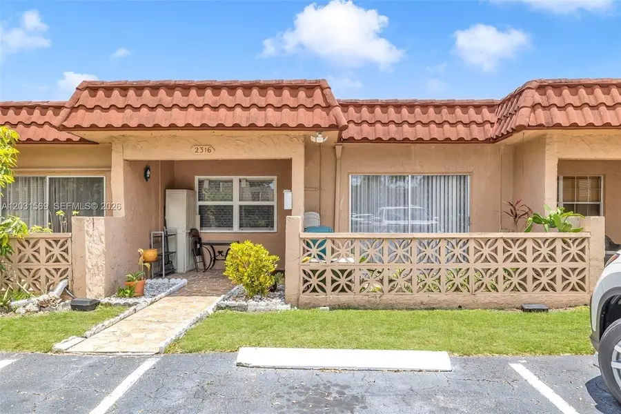 2316 SW 81st Way #8, North Lauderdale, FL 33068 - #2