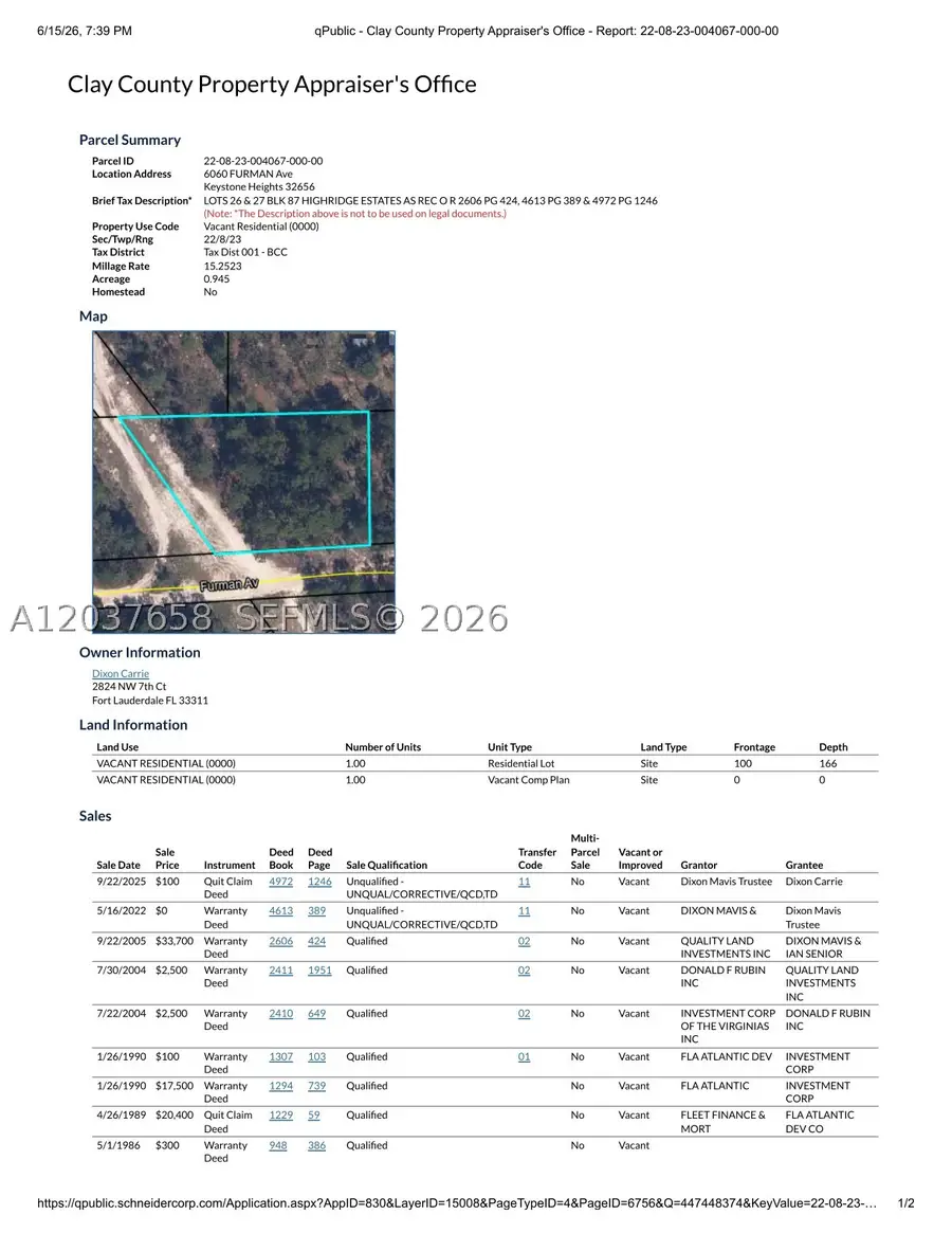 6060 Furman, Keystone Heights, FL 32656 - #2
