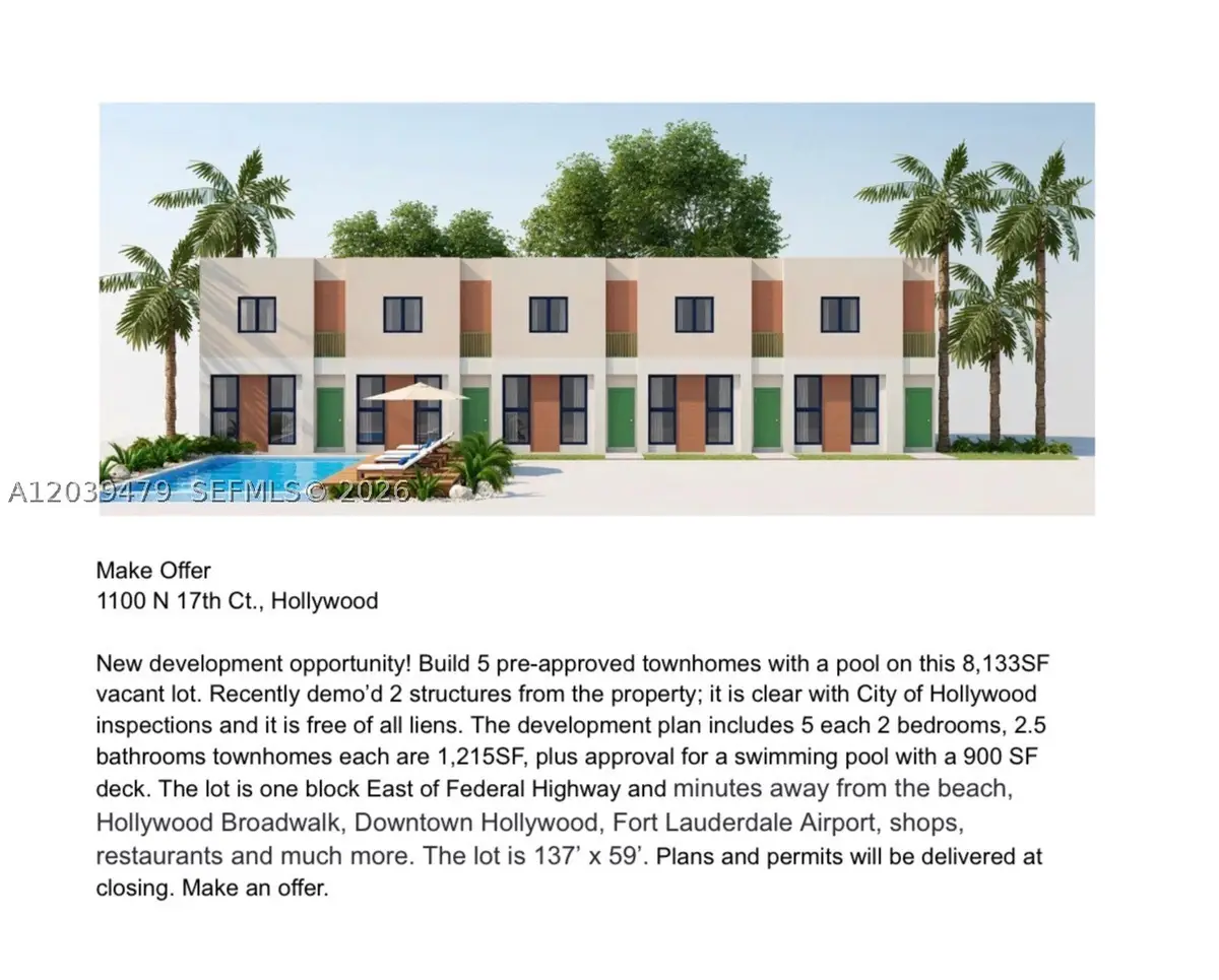 1100 N 17th Ct, Hollywood, FL 33020 - #1