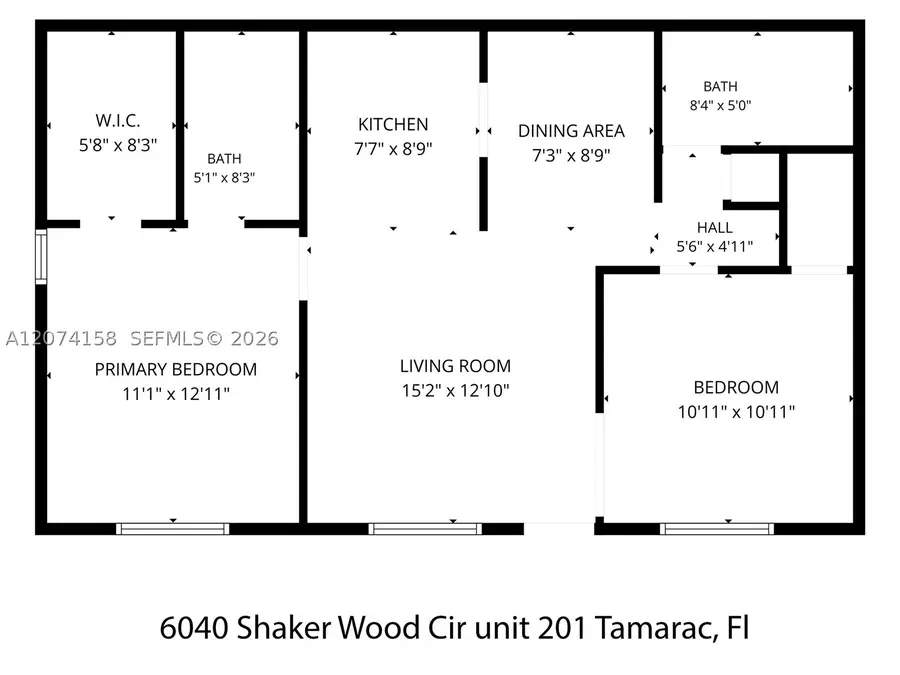 6040 Shakerwood Cir #201, Tamarac, FL 33319 - #3