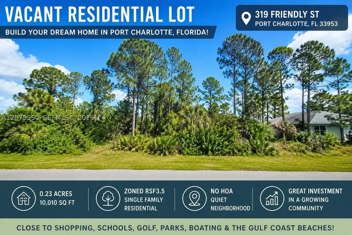 319 Friendly, Port Charlotte, FL 33953 - #1