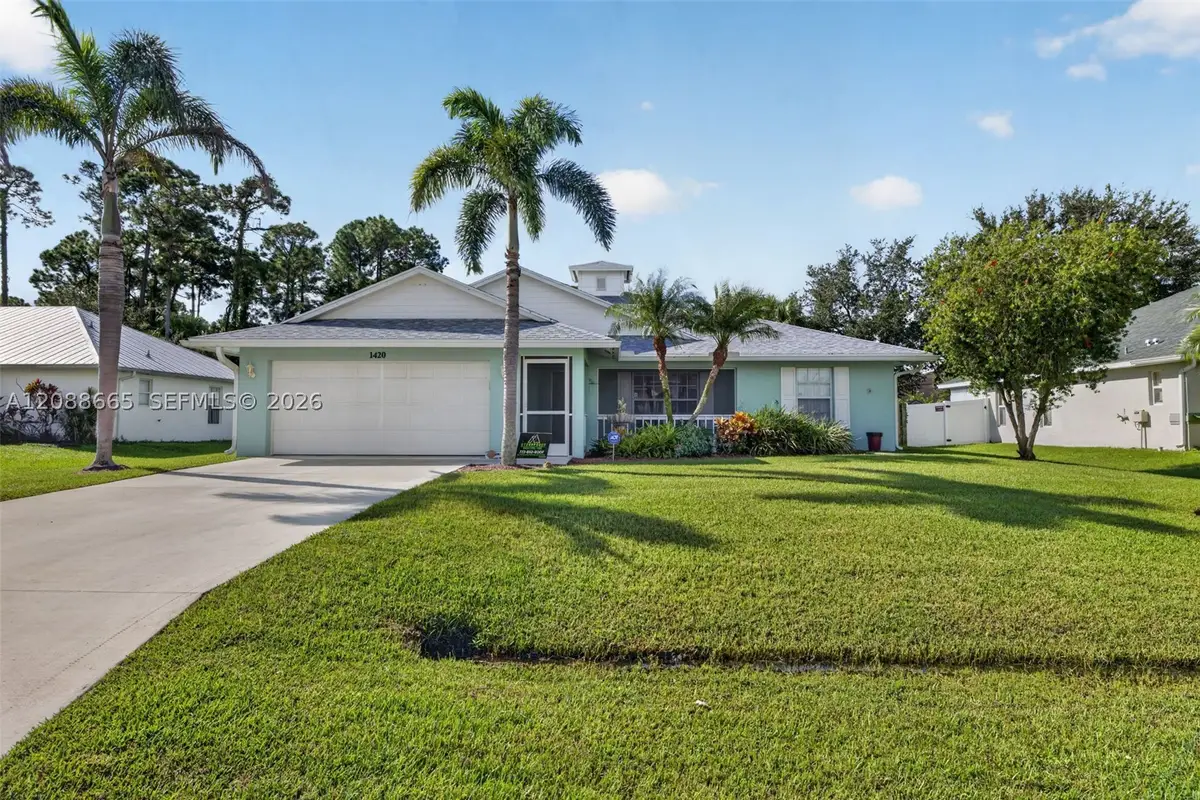 1420 SW Leisure Ln, Port Saint Lucie, FL 34953 - #1