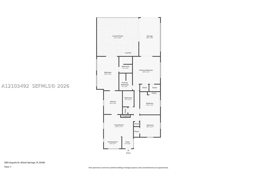 208 Iroquois St, Miami Springs, FL 33166 - #3