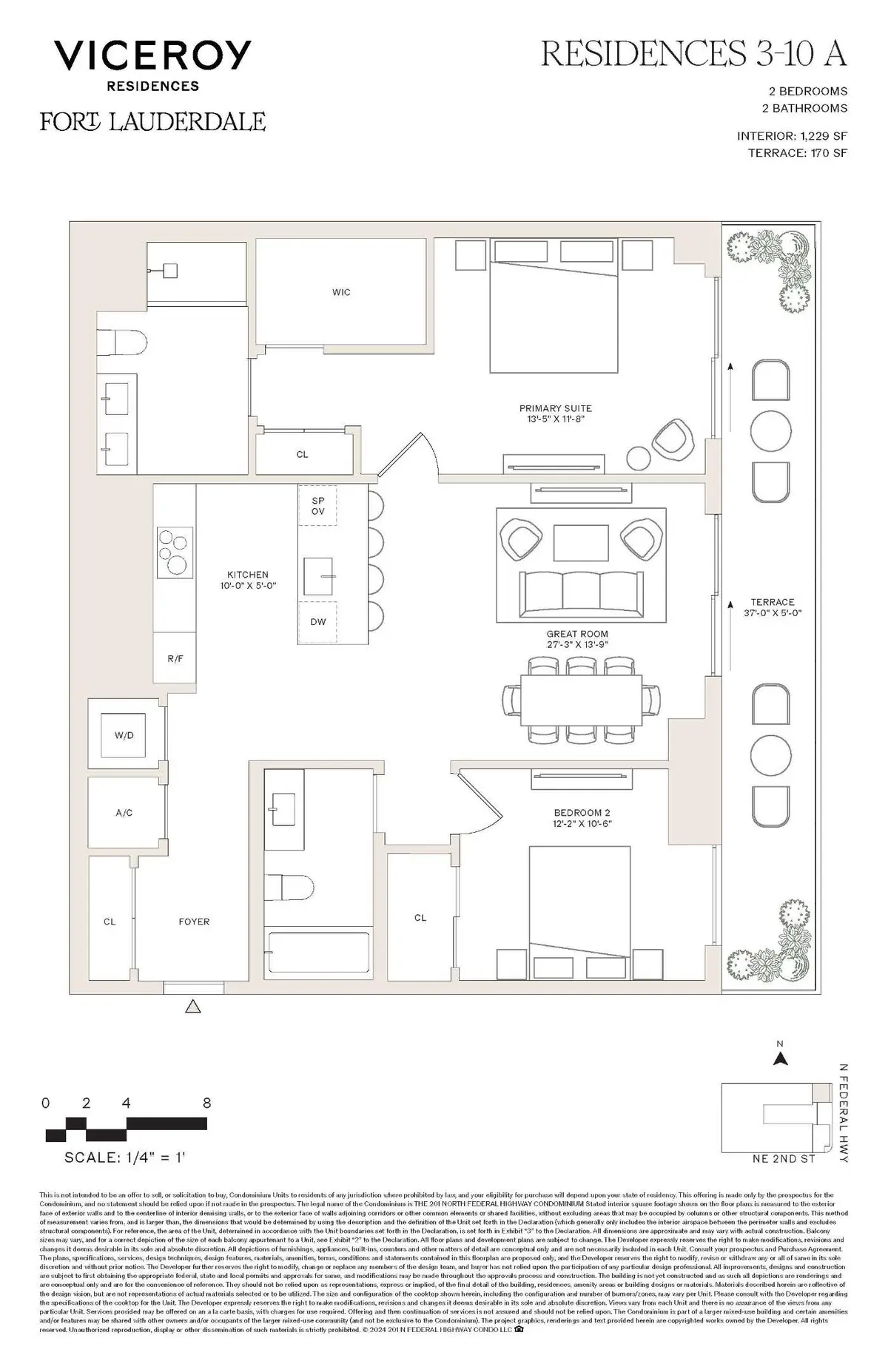 505 NE 2nd Street #4A, Fort Lauderdale, FL 33301 - #1