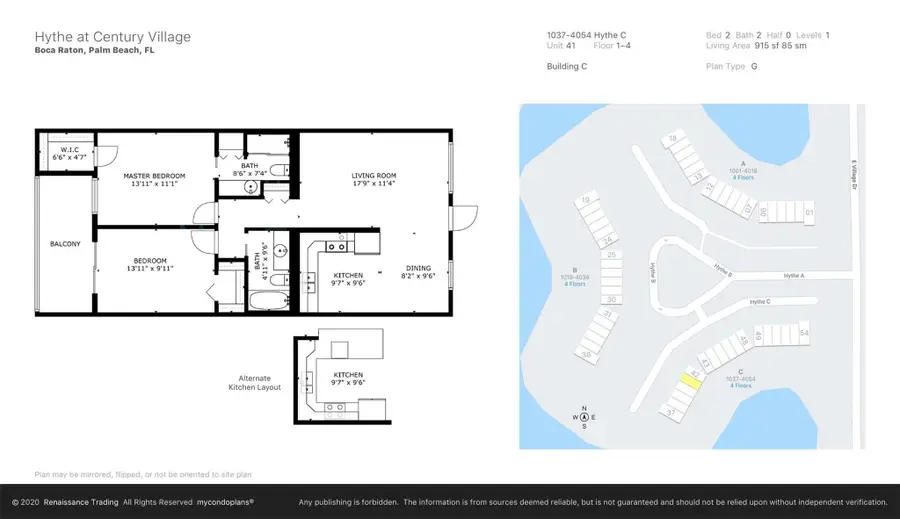 3041 Hythe C #3041, Boca Raton, FL 33434 - #2