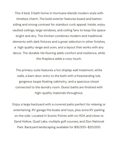 824 S 1690 W, Hurricane, UT 84737 - Image #3