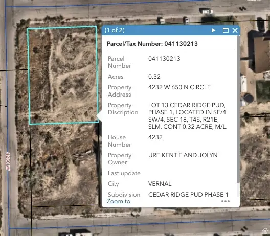 4232 W 650 Cir N #13, Maeser, UT 84078