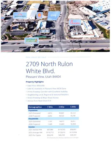 2709 N Rulon White Blvd W, Ogden, UT 84404 - #2