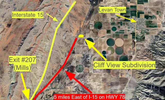 3300 W Crooked Ln, Levan, UT 84639 - #3