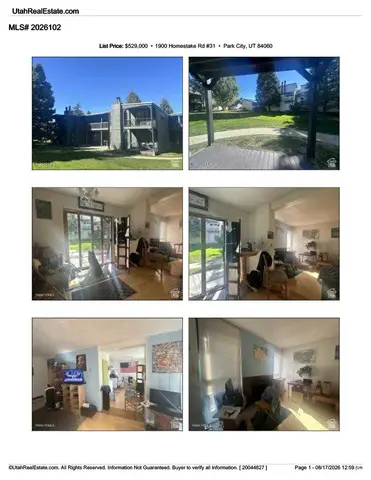 31 1900 Homestake Rd S #31, Park City, UT 84060 - #1