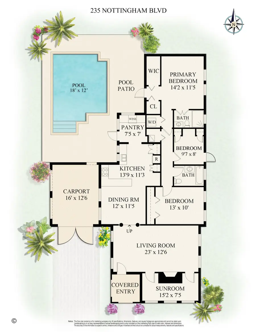 235 Nottingham Boulevard, West Palm Beach, FL 33405 - #2