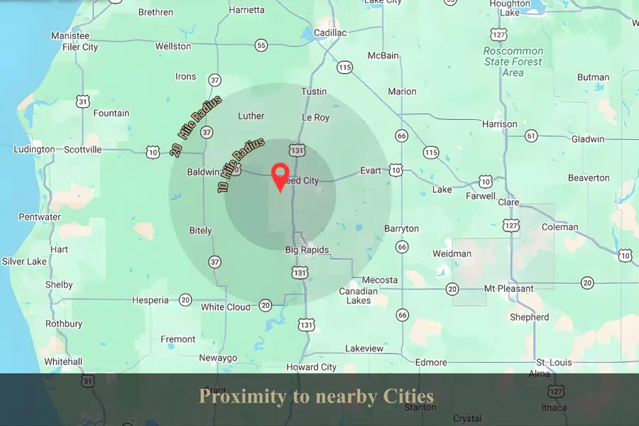 (C) S Deer Lake Road, Reed City, MI 49677 - #3