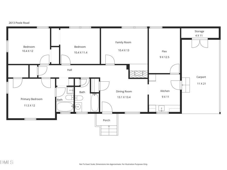 2613 Poole Road, Raleigh, NC 27610 - #2