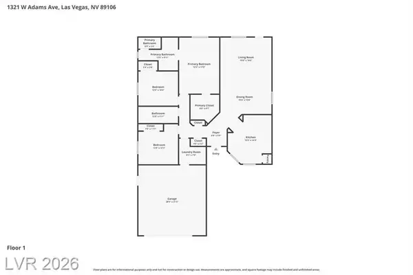 1321 W Adams Avenue, Las Vegas, NV 89106