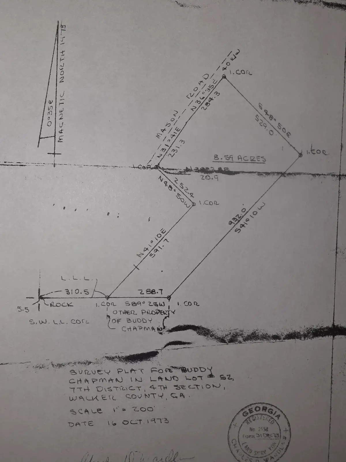 0 Lee Mason Road, Lafayette, GA 30728 - Image #1