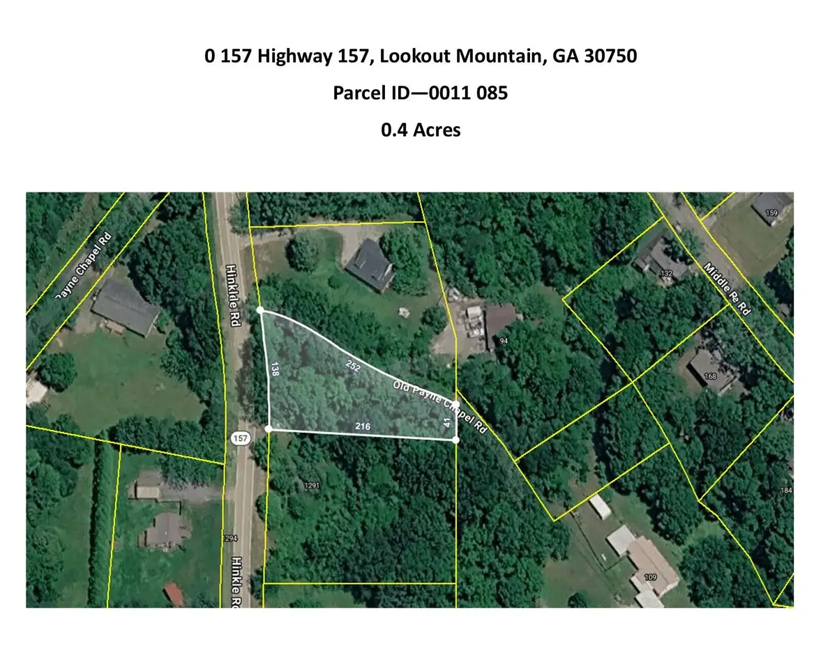 157 Highway, Lookout Mountain, GA 30750 - #1