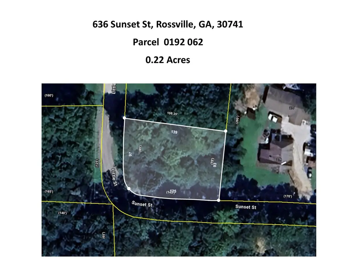 0 Sunset Street, Rossville, GA 30741 - #1