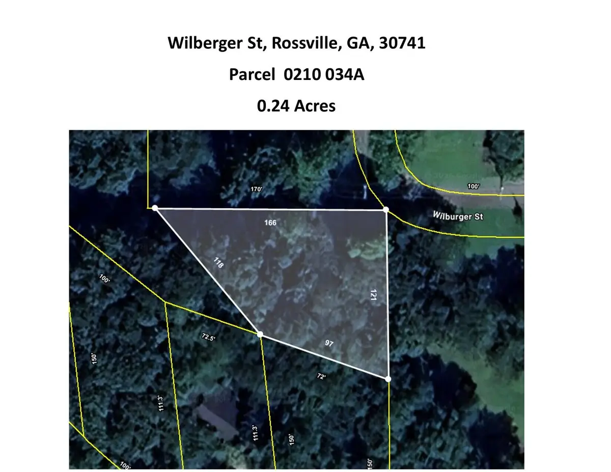 0 Wilberger Street, Rossville, GA 30741 - #1