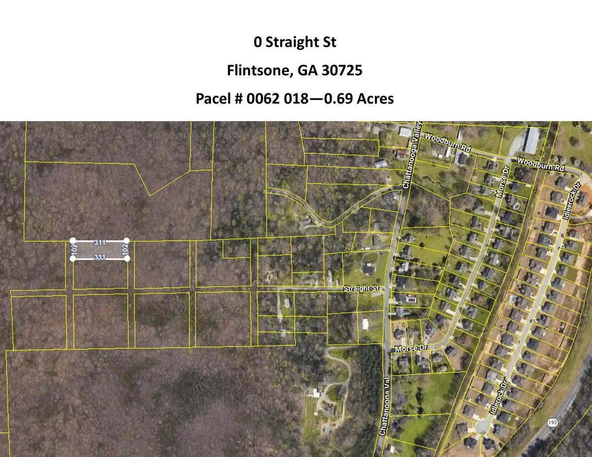 0 Straight Street, Flintstone, GA 30725 - #1
