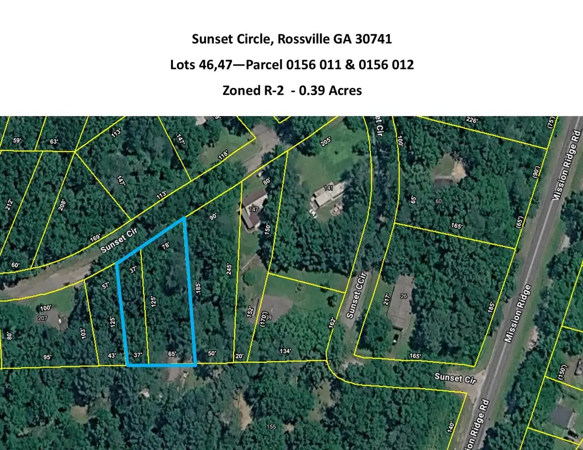 47 Sunset Street, Rossville, GA 30741 - #1