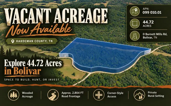 0 Burnett Mills Road, Bolivar, TN 38008