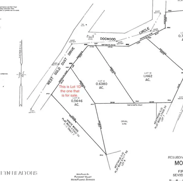 Lot 1-D West Gold Dust Drive, Pigeon Forge, TN 37863