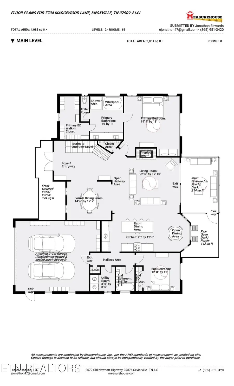 7733 Madgewood Lane, Knoxville, TN 37909 - #3