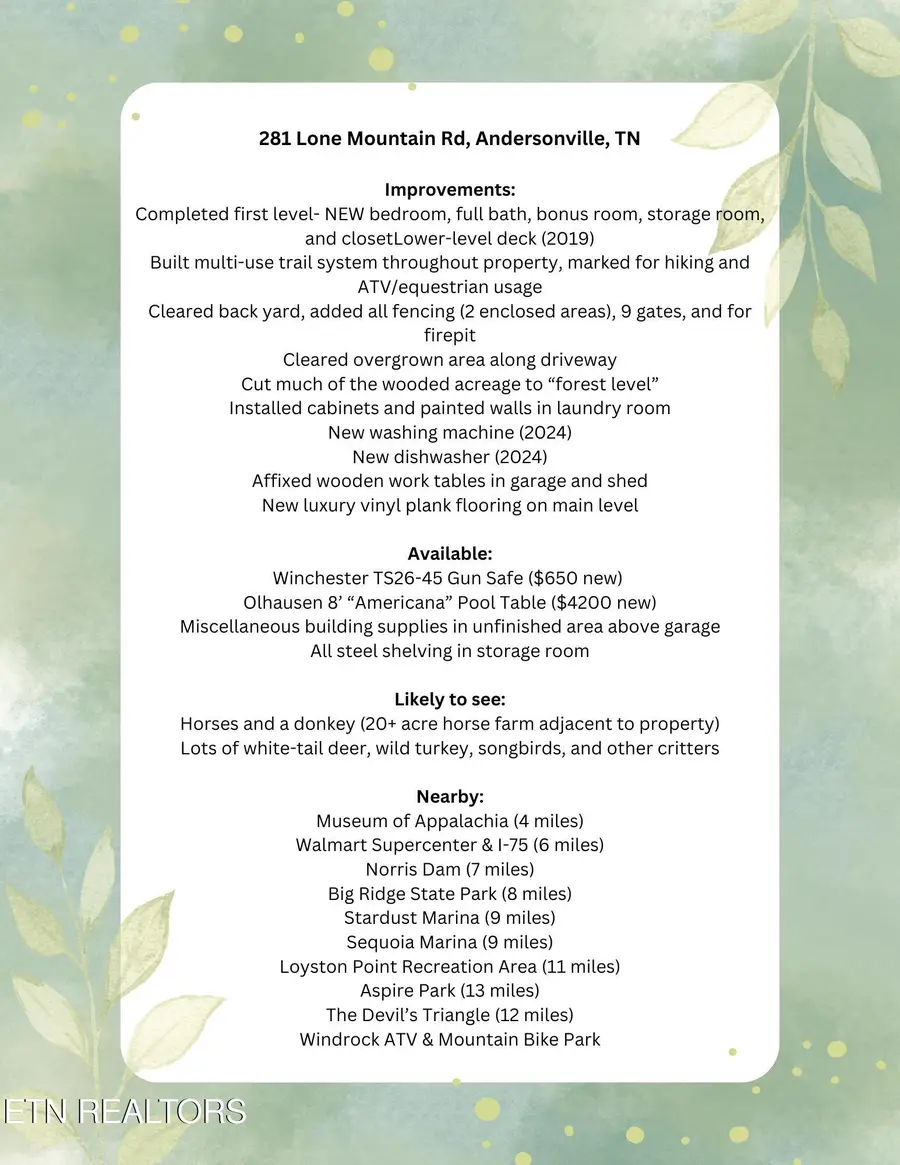 281 Lone Mountain Rd, Andersonville, TN 37705 - #2