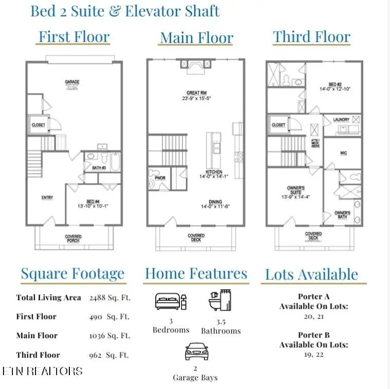 407 Mystic Charm Rd - Lot 20, Knoxville, TN 37934 - #3