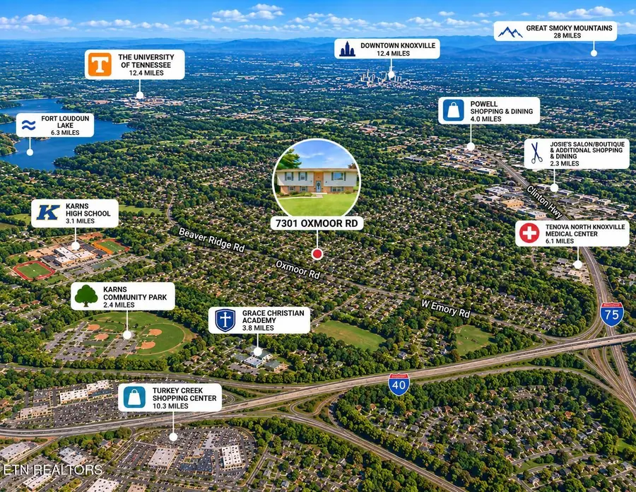 7301 Oxmoor Rd, Knoxville, TN 37931 - #3