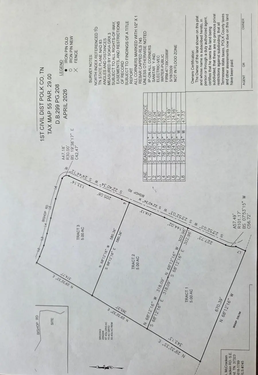 Tract #1 Bishop Road, Benton, TN 37307 - #2