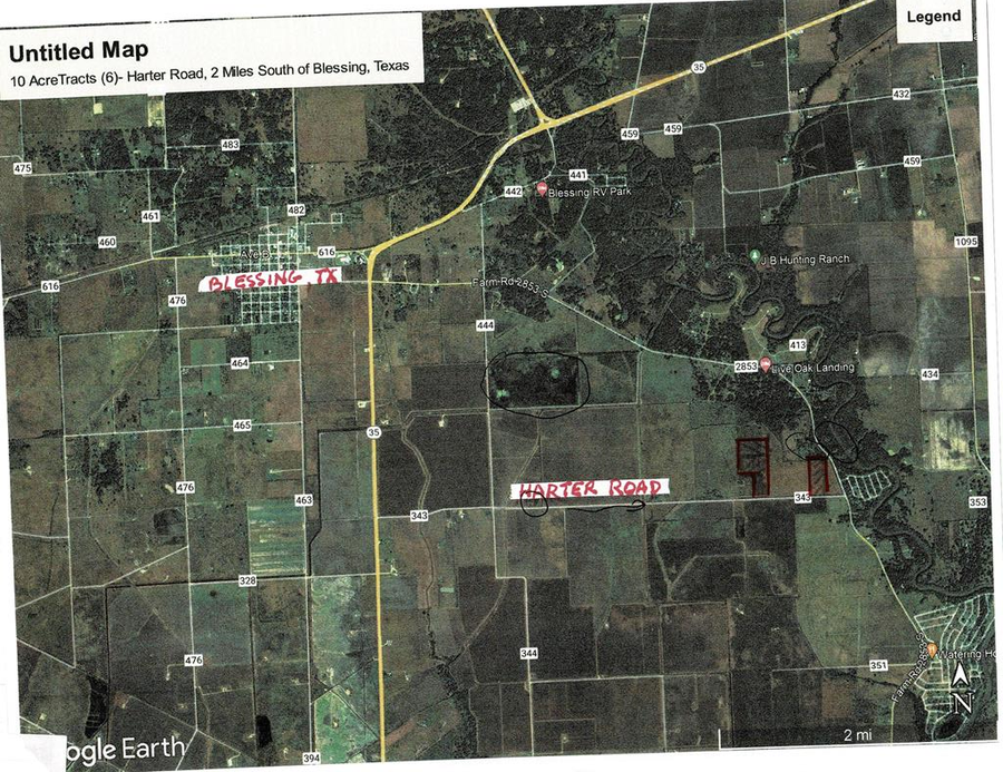 0 Harter Road (CR 343), Blessing, TX 77419 - Image #2