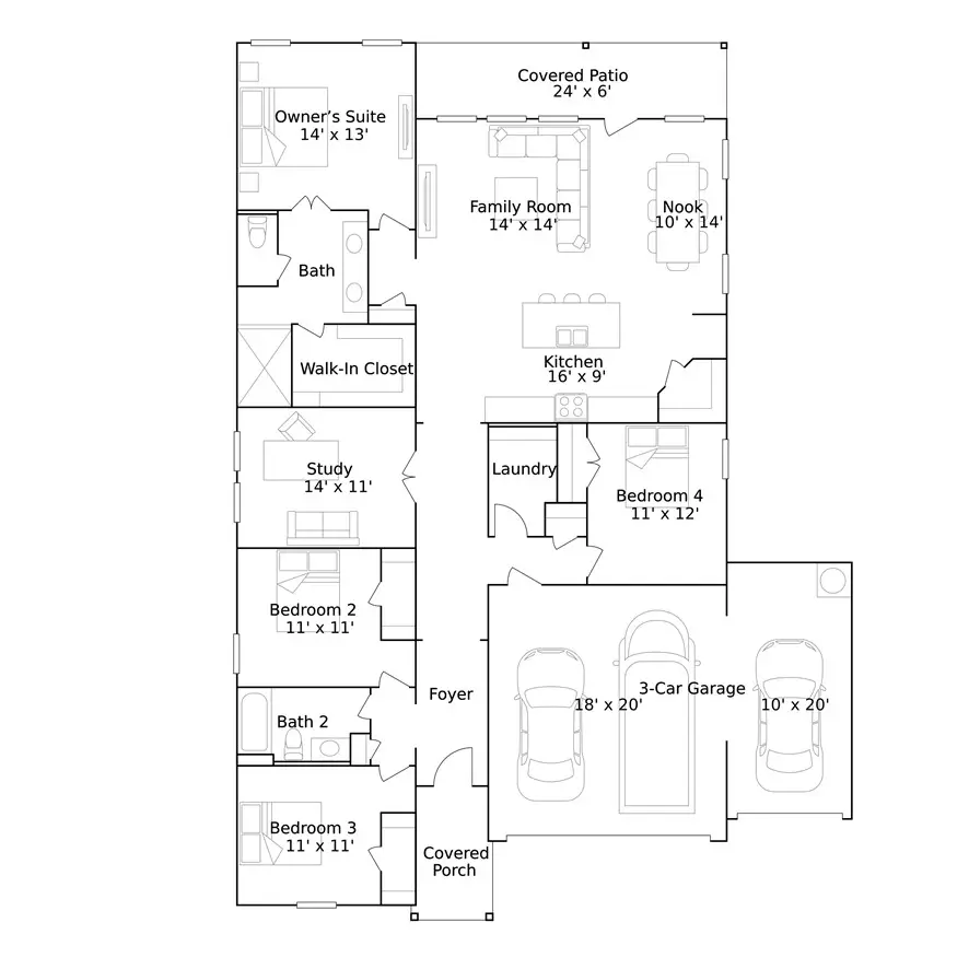 113 Cotton Cove, Snook, TX 77878 - #2